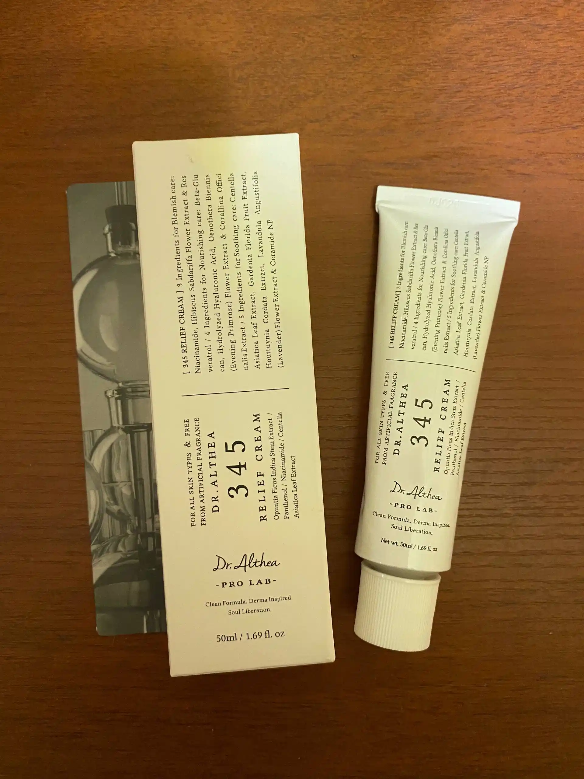 Успокаивающий крем для лица 345 Relief Cream, 50 мл