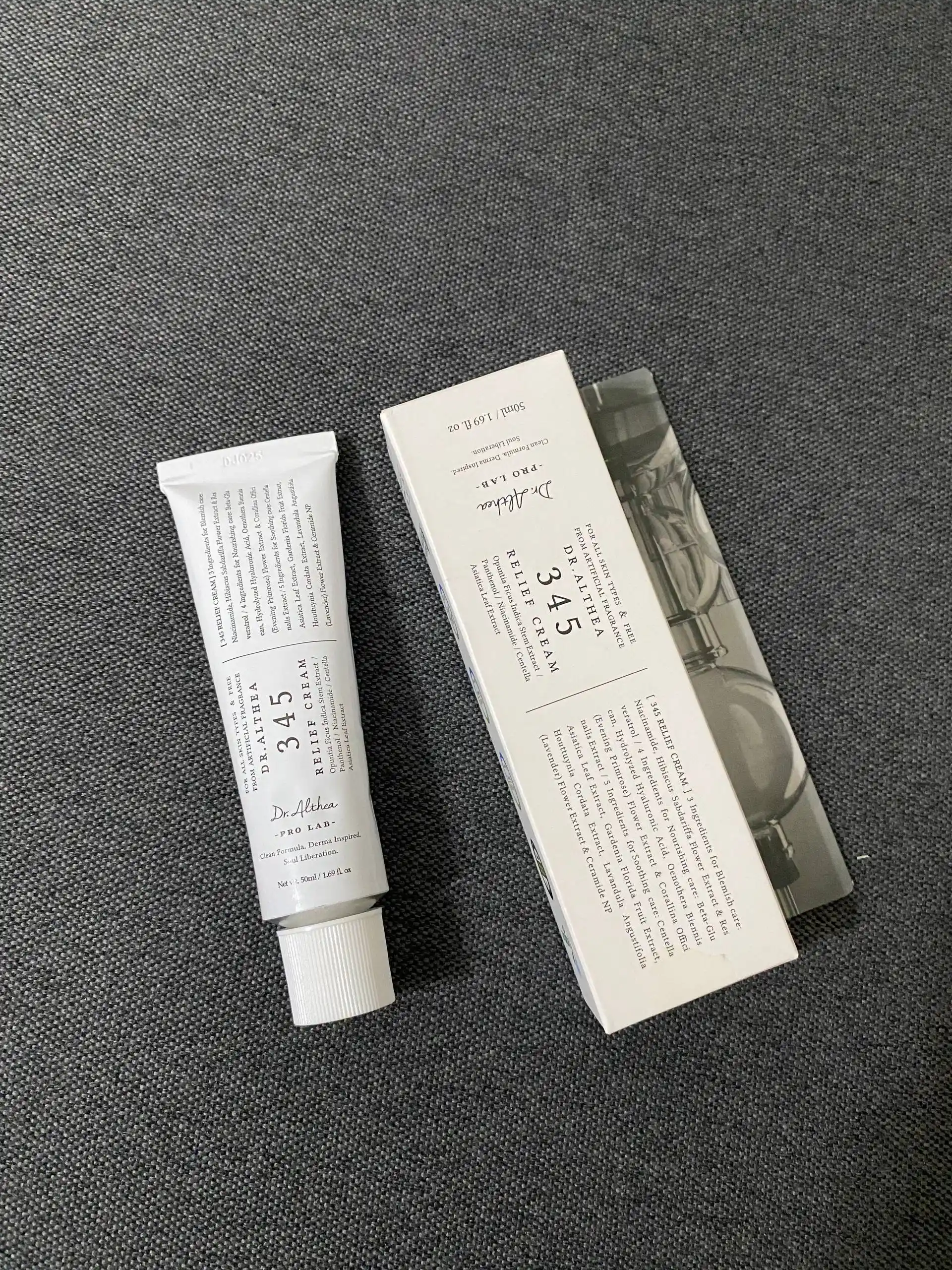 Успокаивающий крем для лица 345 Relief Cream, 50 мл
