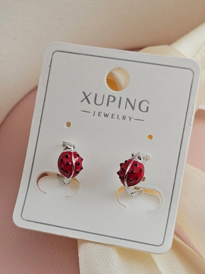 Серьги для девочек и женщин, Xuping — 1001PRT-XUPINGG3-МАРСАЛ
