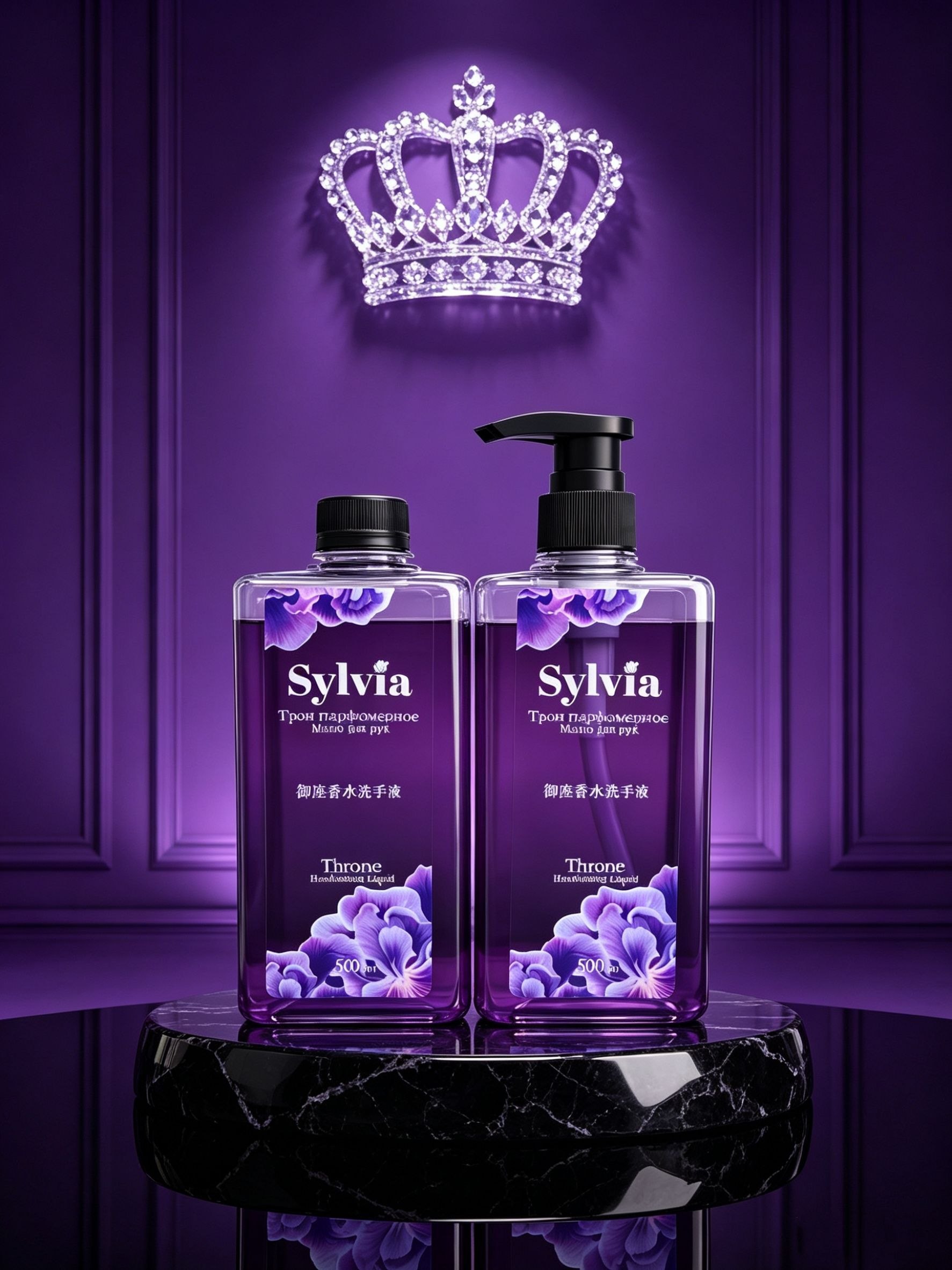 Sylvia suyuq sovun 500ml x 2 99,9% bakteriyalarni o'ldiradi, terini tozalaydi va namlaydi