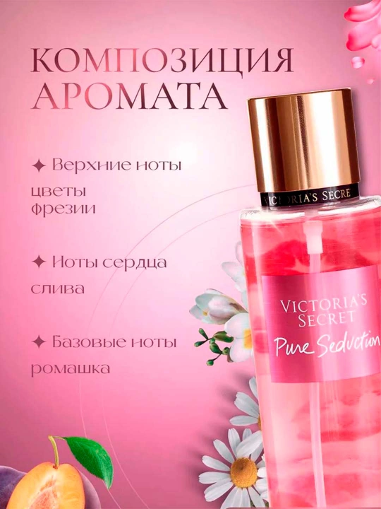 Парфюмированный мист-спрей для тела и волос Victoria’s Secret, 250 мл