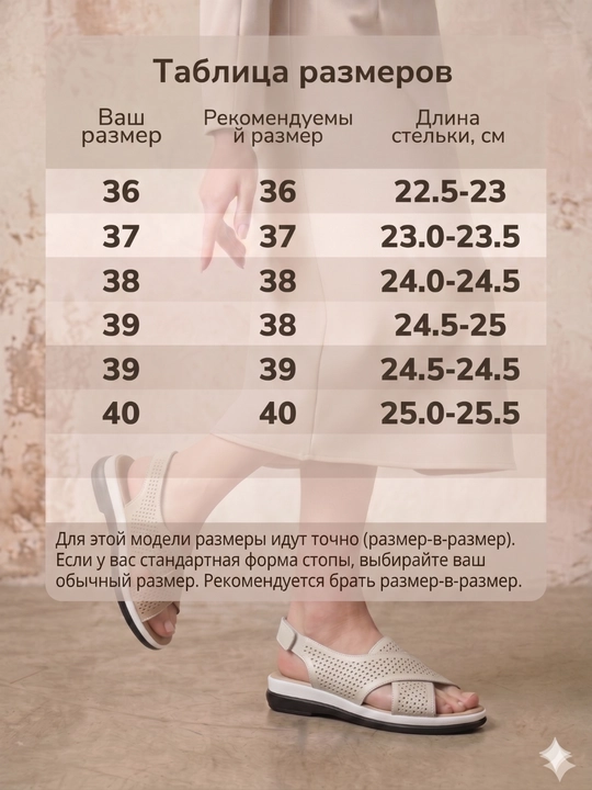 Женские босоножки