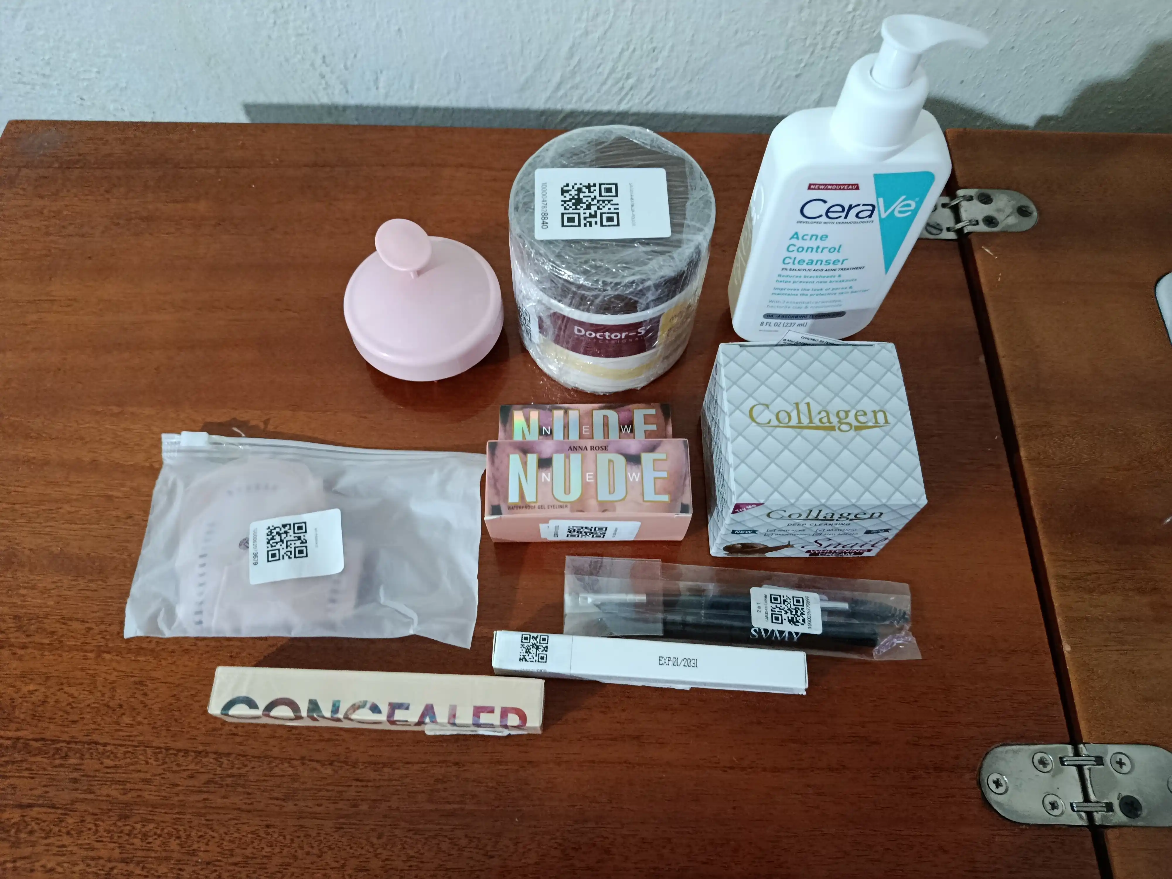 Крем для лица Collagen, отбеливающий крем, анти-акне и антивозрастной, 4 в 1, 80 г