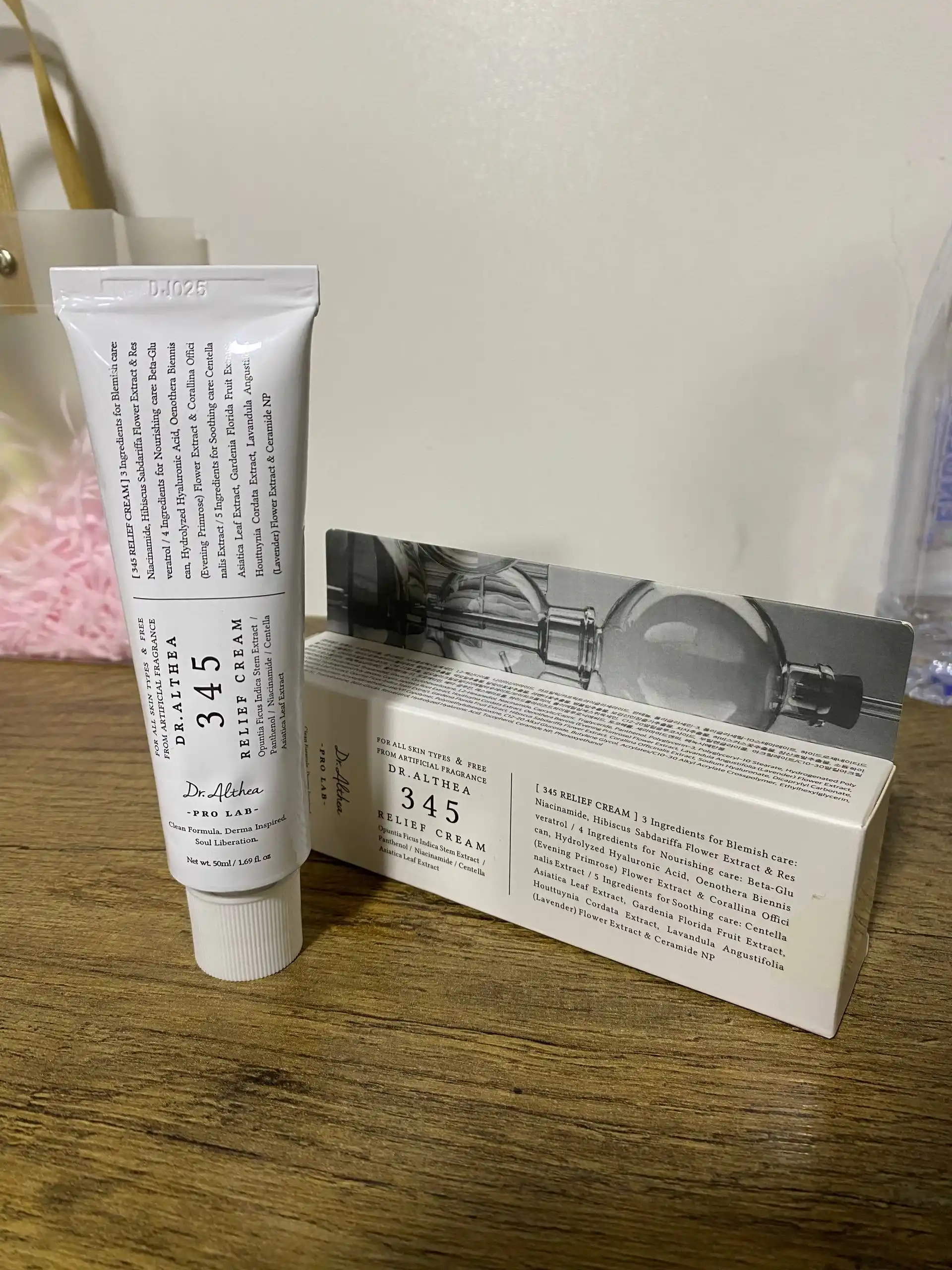 Успокаивающий крем для лица 345 Relief Cream, 50 мл