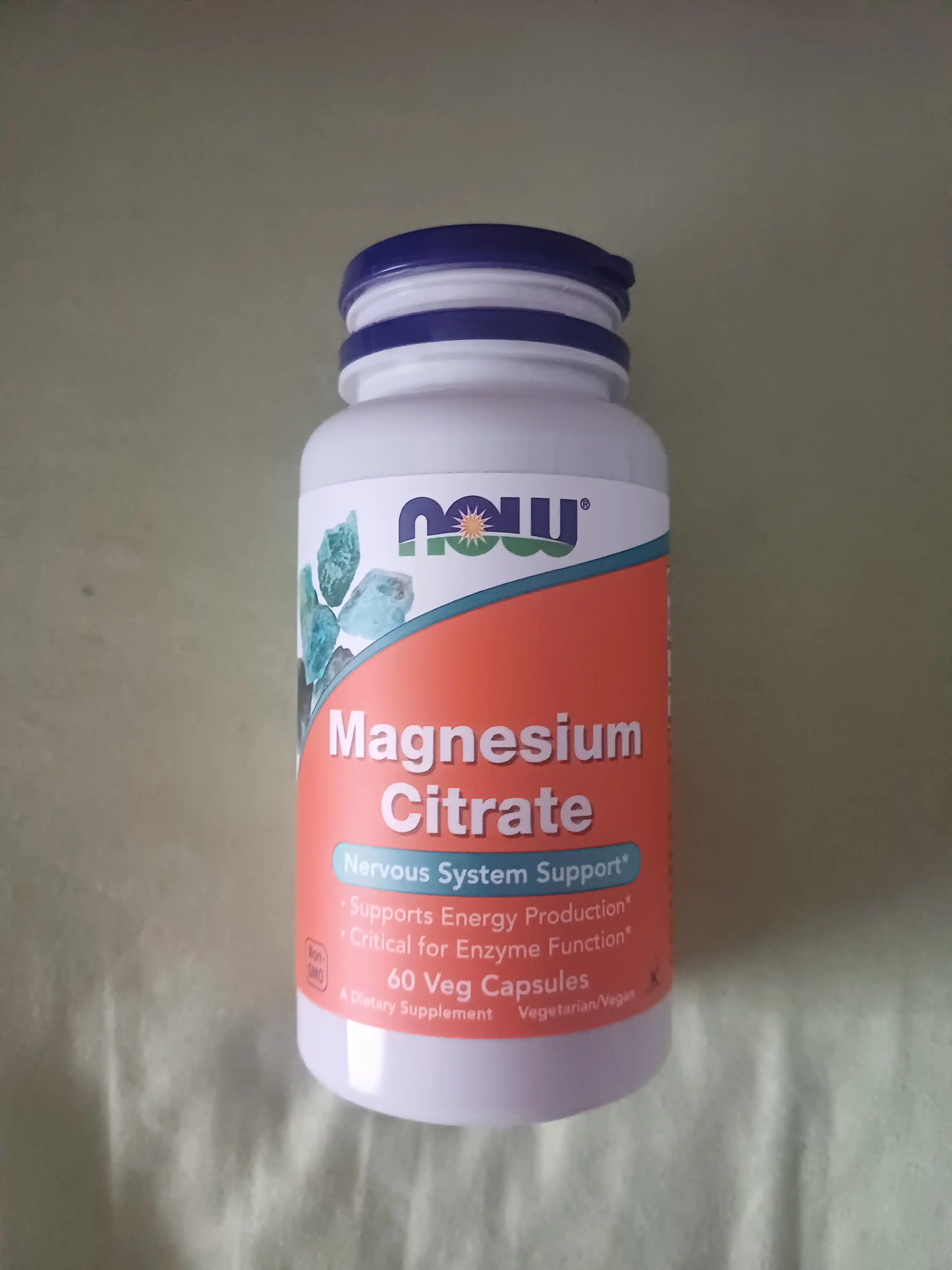 NOW FOODS, Magniy Sitrat kapsulalarda, Halol