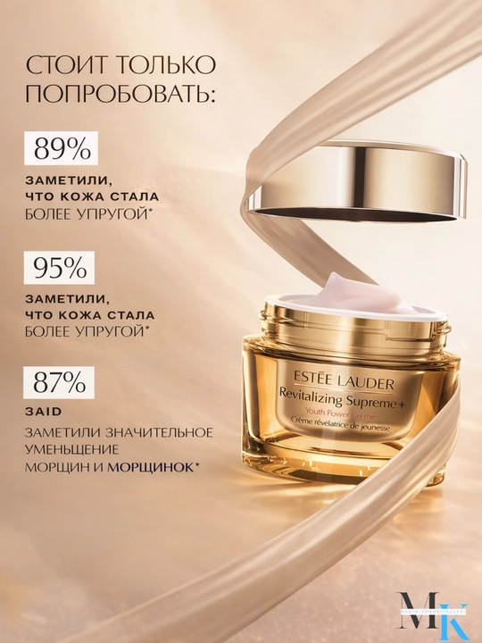 Увлажняющий и ухаживающий крем для лица, Estee Lauder Supreme+ 75 мл