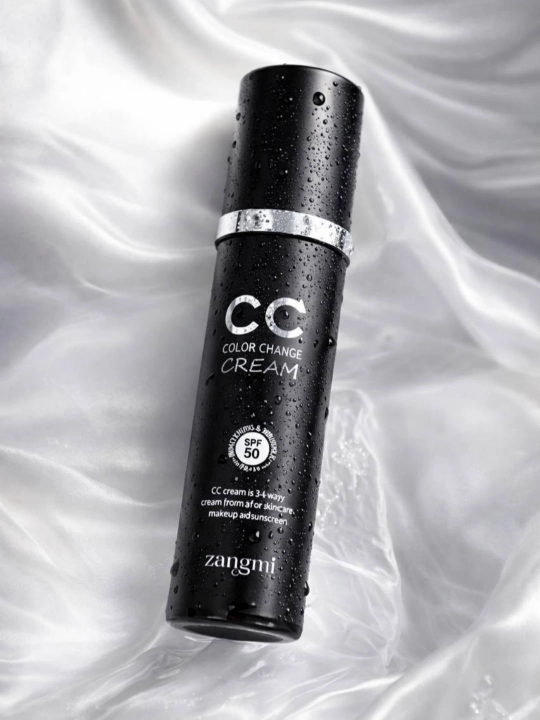Zangmi CC Color Change Cream SPF 50 namlantiruvchi tonal krem