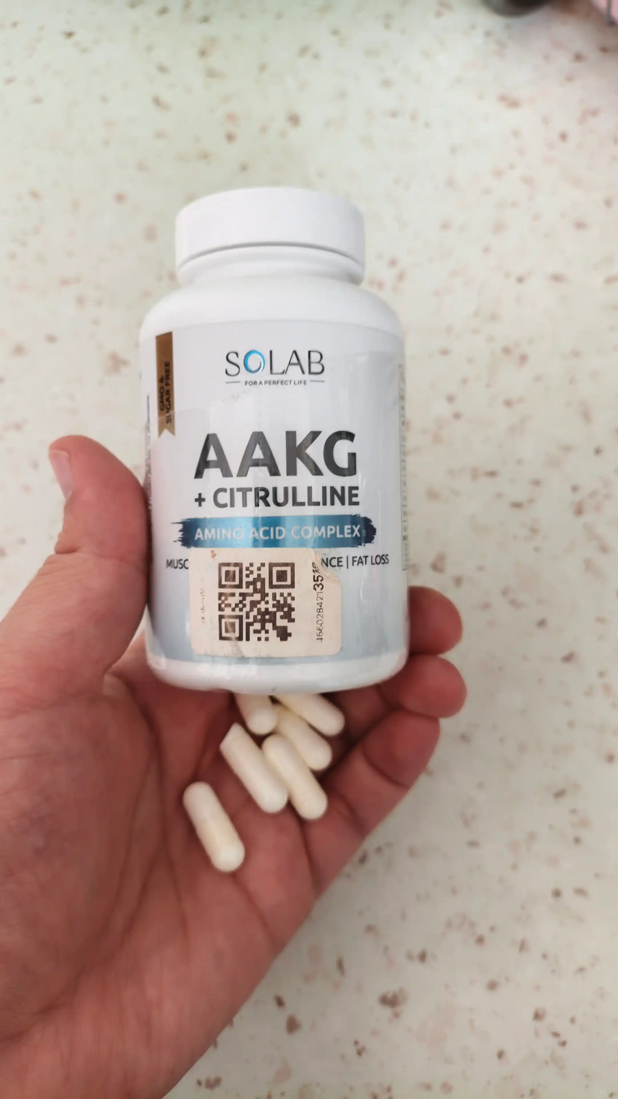 AAKG, SOLAB, Аргинин + Цитруллин в капсулах, 90 капсул