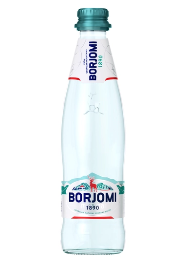 Минеральная вода Borjomi, стеклянная бутылка, 330 мл — FOODST-P00A33E