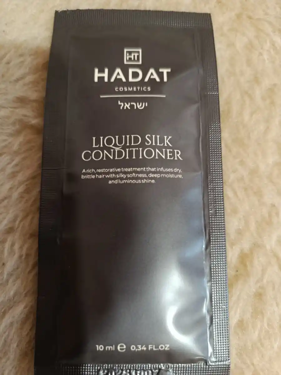 HADAT COSMETICS Профессиональный кондиционер для поврежденных волос Liquid silk