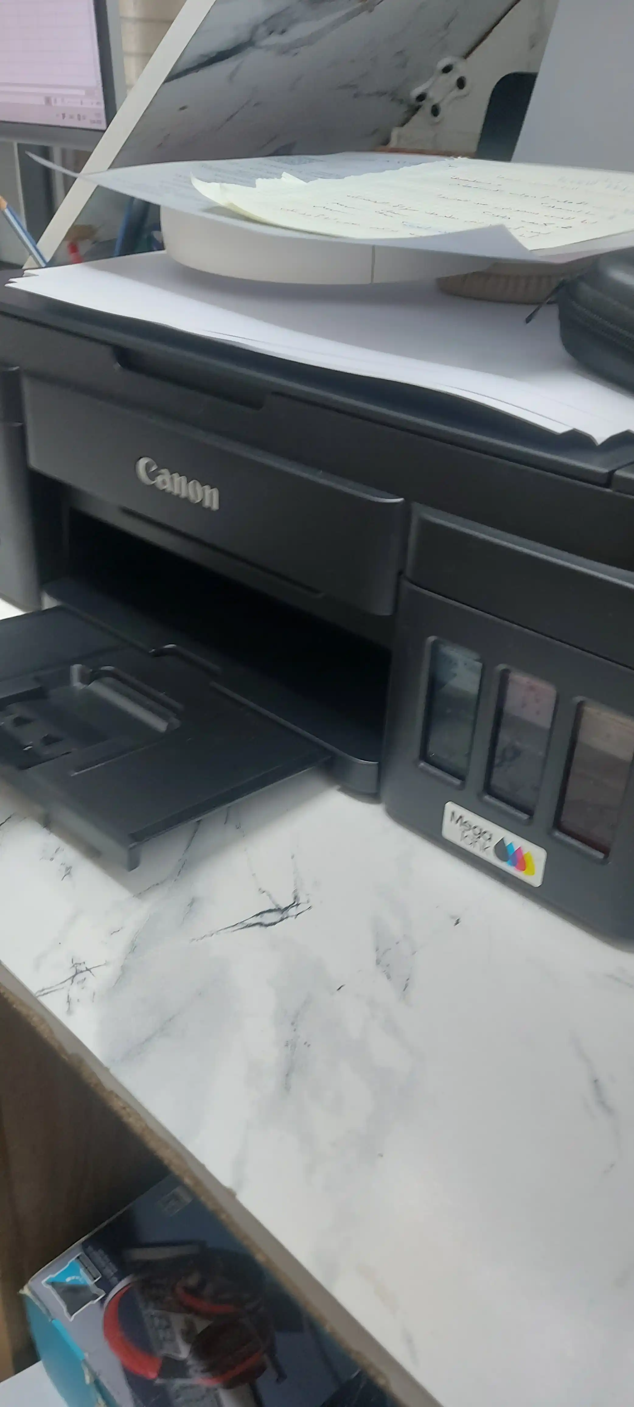 Цветной принтер, 3 в 1, Wi-Fi Canon PIXMA G3430, сканер, копия и печать, МФУ