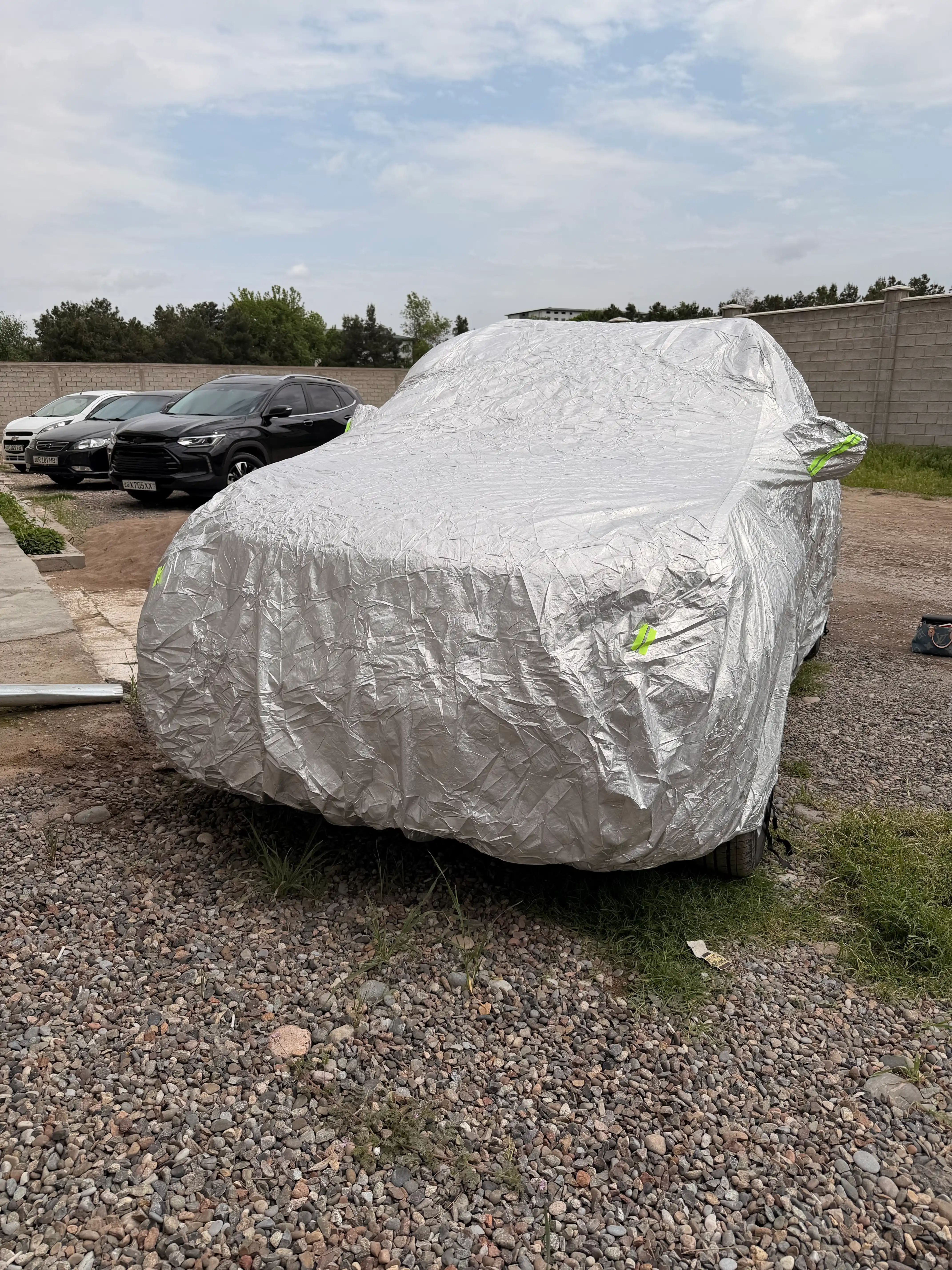 Тент для автомобиля Kia Sonet, водонепроницаемый, двухслойный