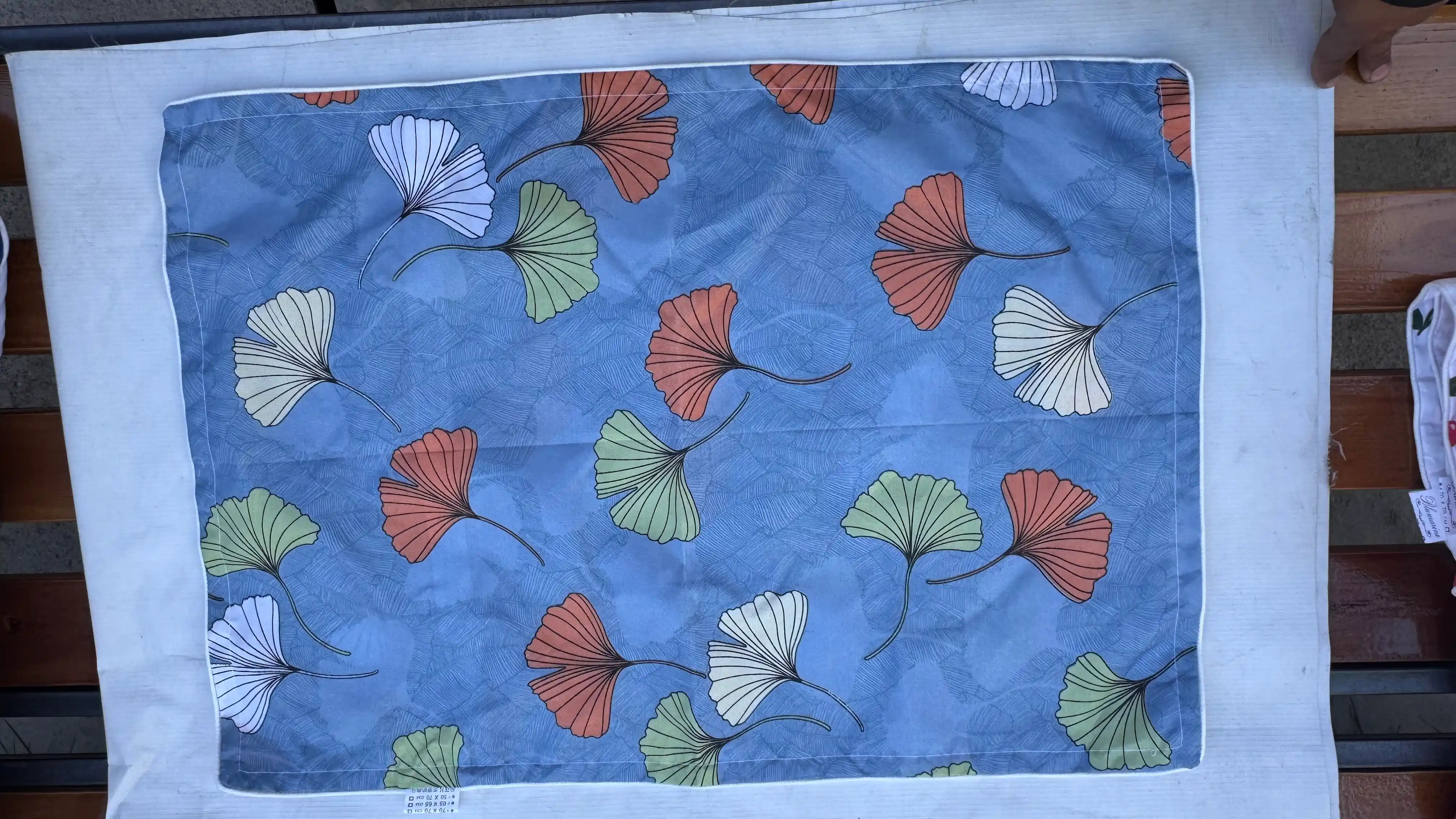 Yostiq jildlari to plami eko-bambuk navlochka yostiq jildi 50 x 70 dona