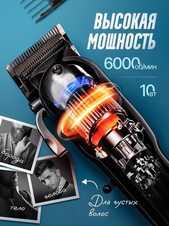 Машинка для стрижки и триммер VGR V-196 & V-996 профессиональный набор