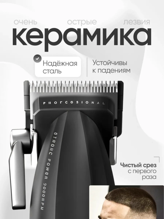 Машинка для стрижки и триммер VGR V-196 & V-996 профессиональный набор