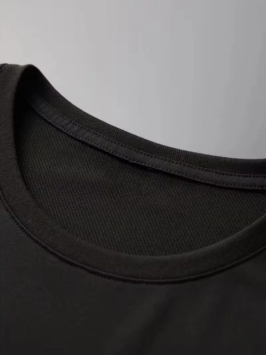 LYCRA paxtali erkaklar futbolkalari, turli ranglarda