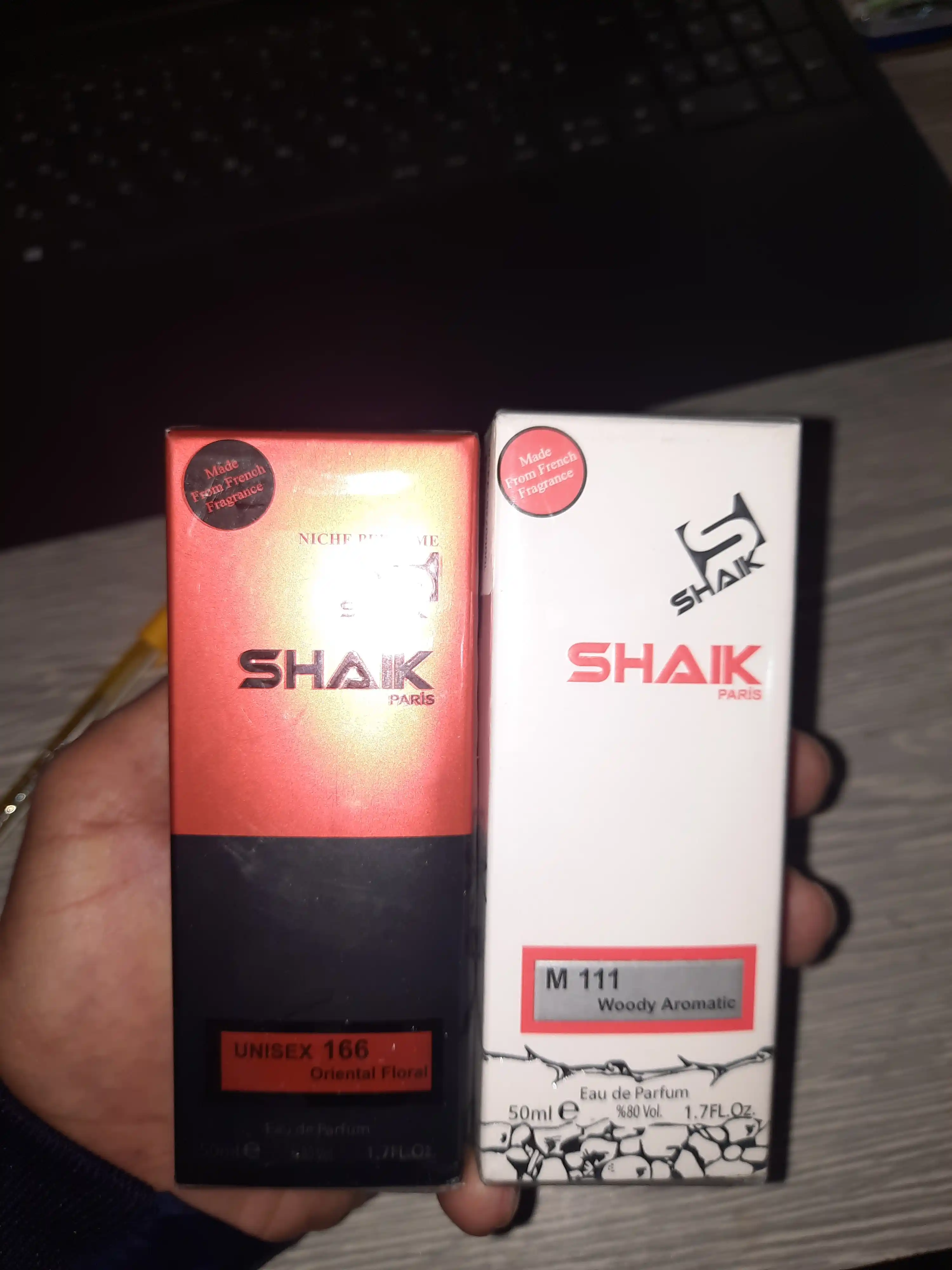 Parfyumlangan suv, Shaik № 111, erkaklar uchun, 50 ml