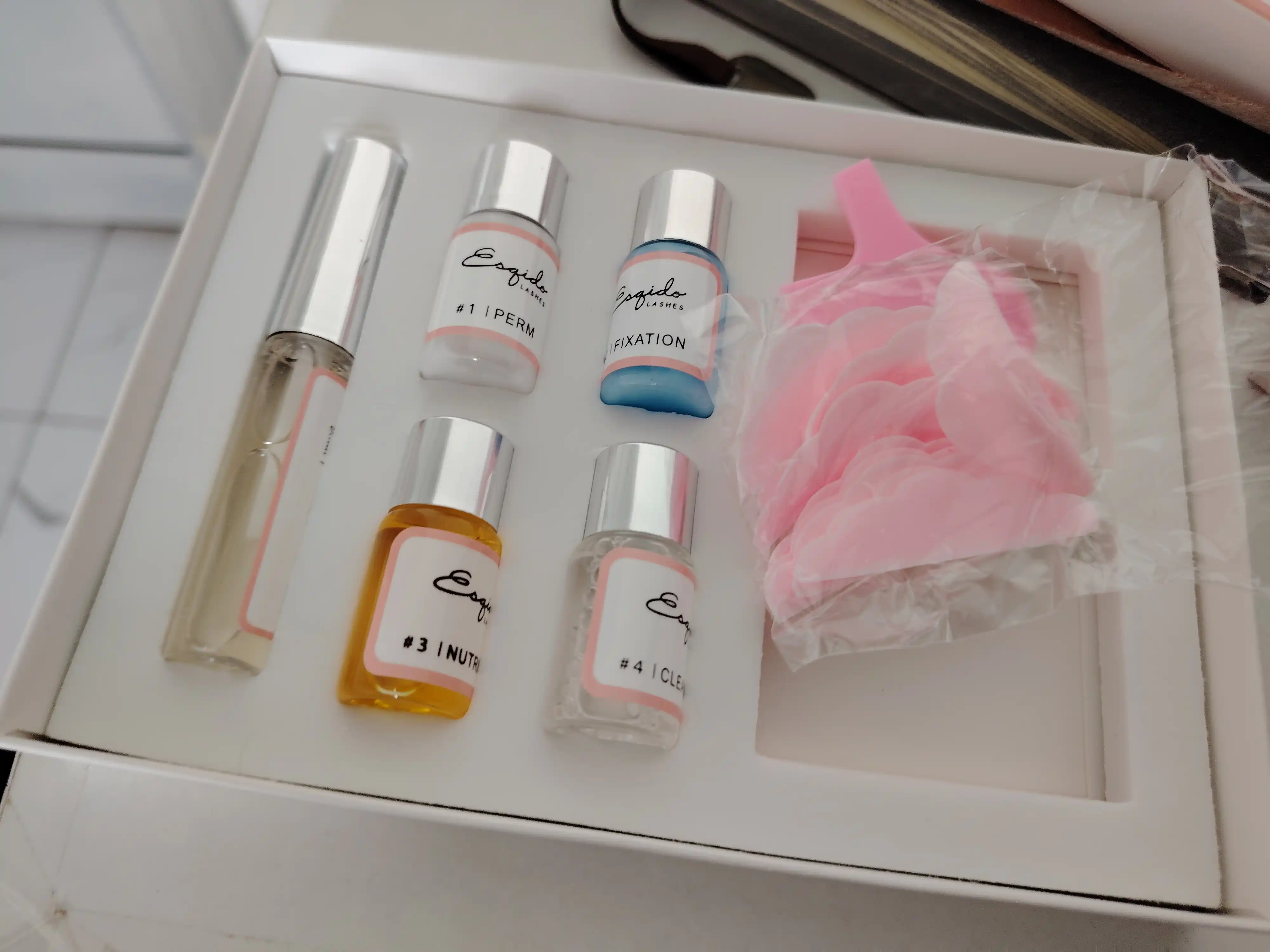 Набор для ламинирования ресниц и бровей, Esqido Lash Lift
