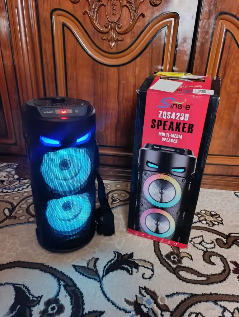 Kalonka karaoke, Bluetooth simsiz portativ dinamik, mikrofonli musiqa kalonkasi