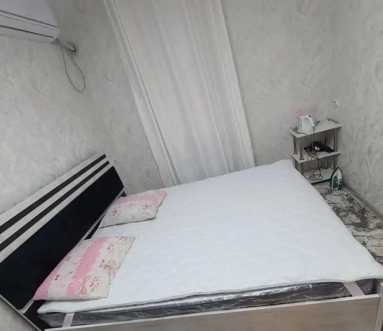 Наматрасник с двусторонней резиной, гипоаллергенный 3 разных размера