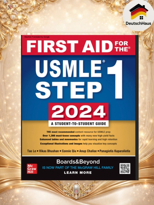First Aid USMLE Step 1 2024 – Eng kuchli tayyorlov kitobi (CDsiz) - 