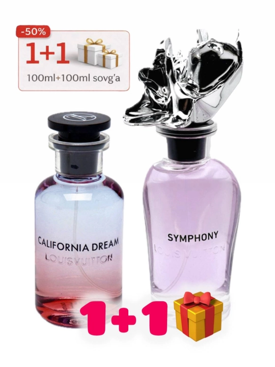 1+1 Louis Vuitton, Imagination, Symphony, Ombra Nomade, Limensite, Pacific chill, 100 мл