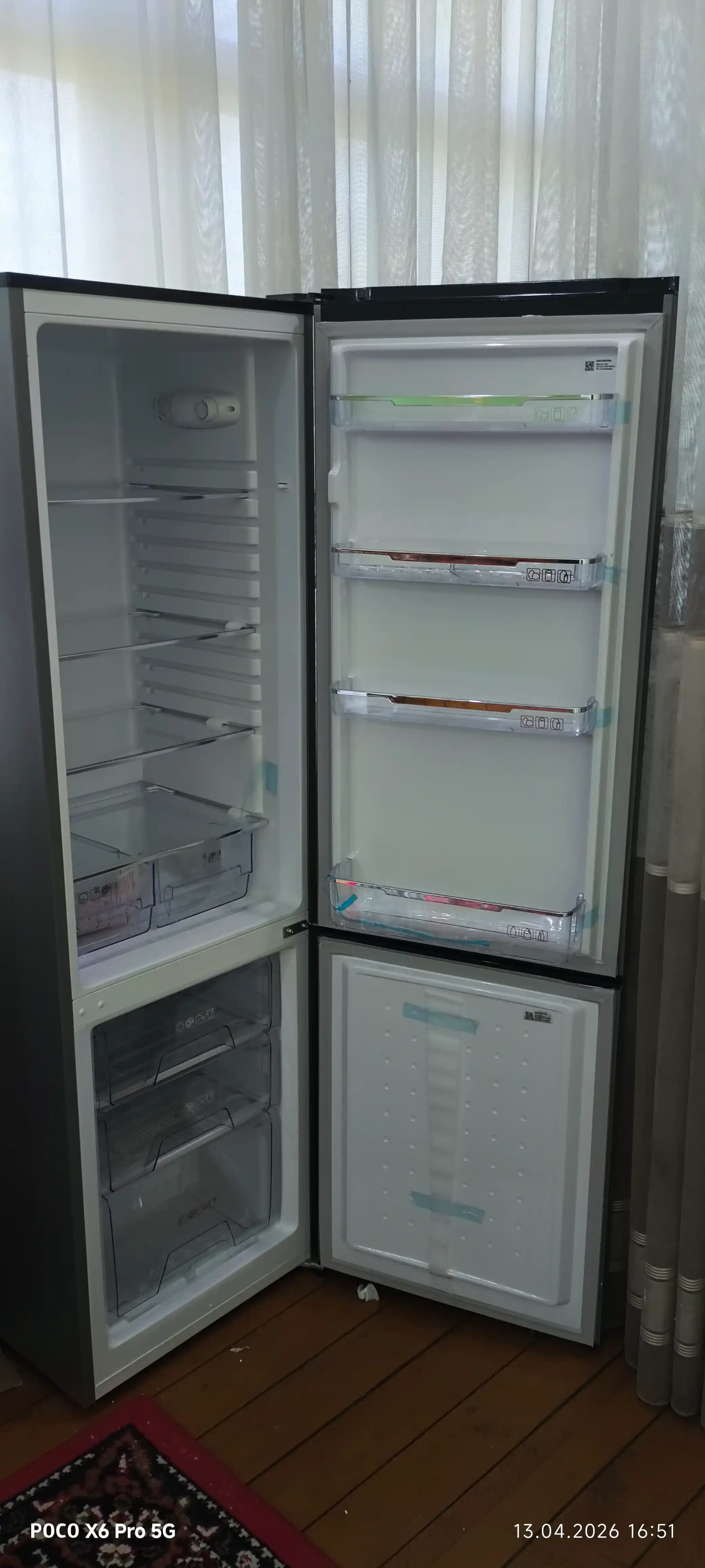 Sovutgich Artel HD 345 RND Eco-Frost, 265 litr, shovqinsiz 42 dB, A+ energiya tejamkor