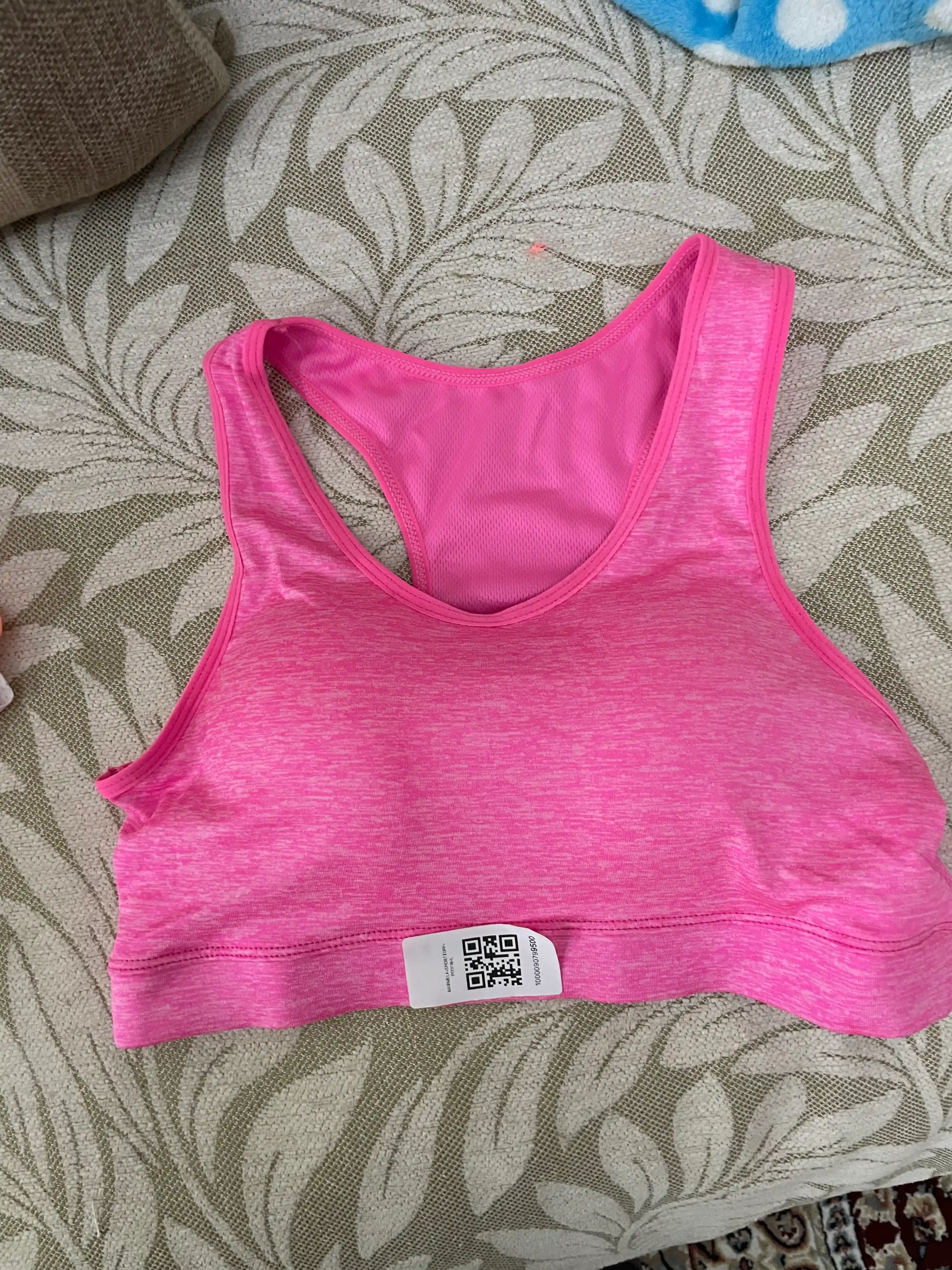 Ayollar uchun sport top, fitnes, yoga va yugurish uchun, nafas oladigan sport byustgalter