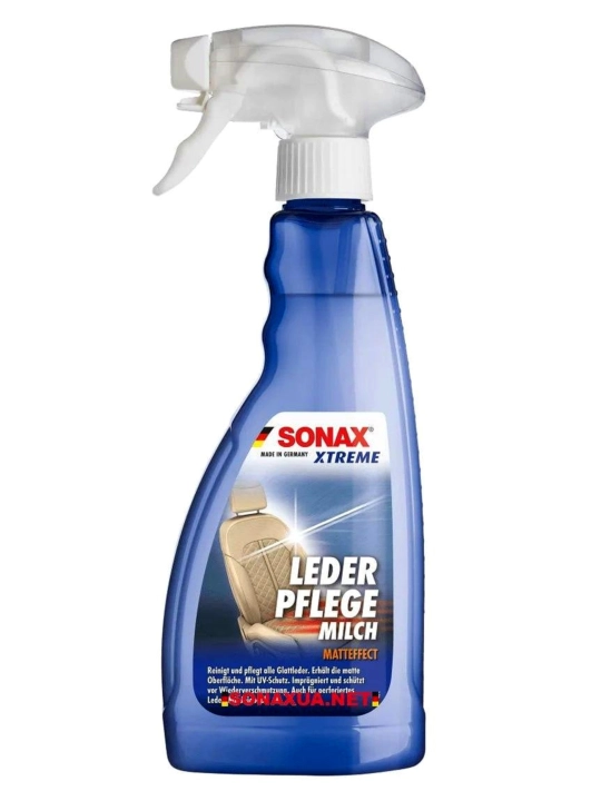 Leather Care Milk Matt Effect — Teri parvarishi uchun mat effektli krem-sut, 500 ml