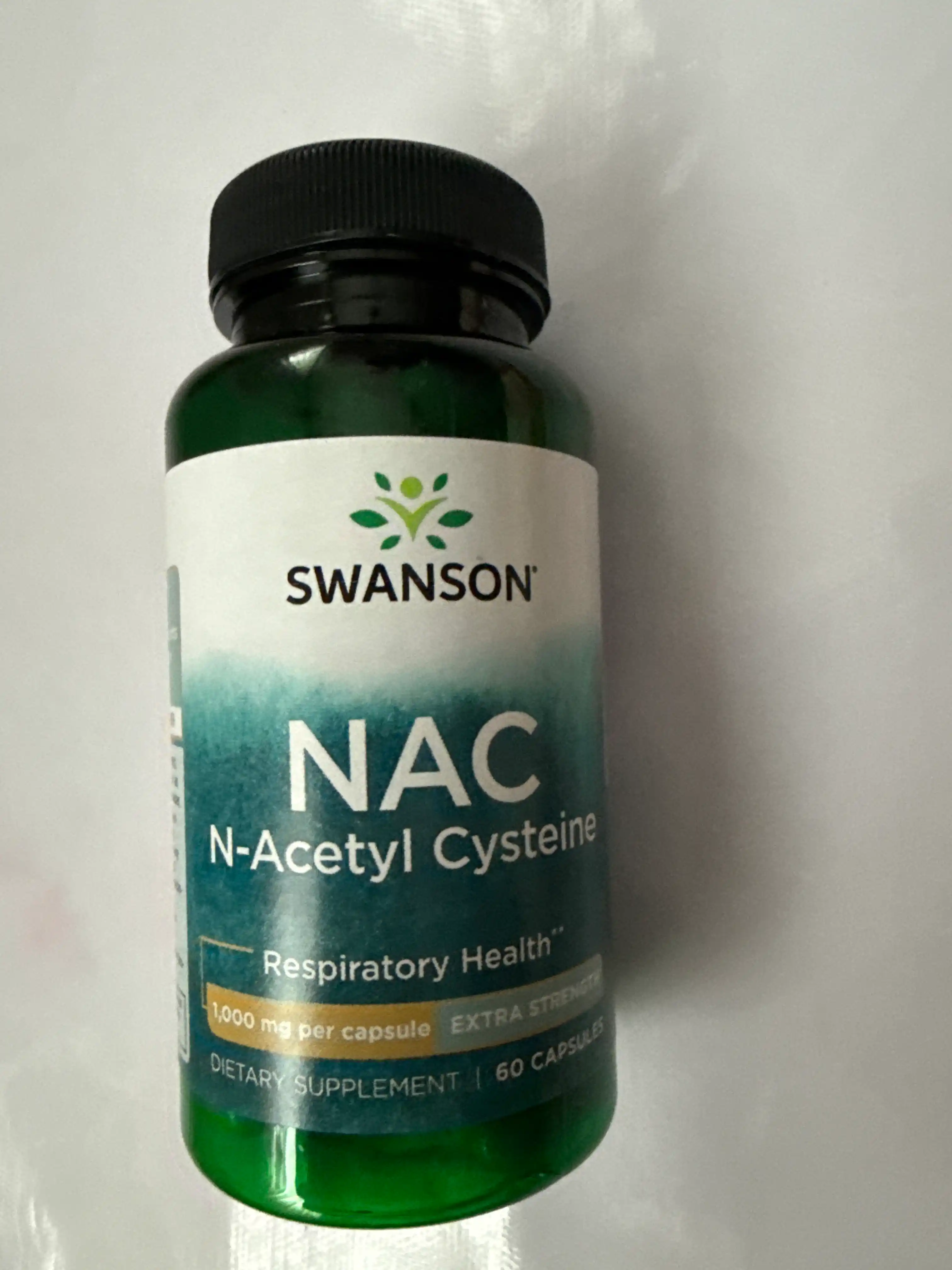 Swanson NAC N-asetilsistein 1000 mg, 60 kapsula