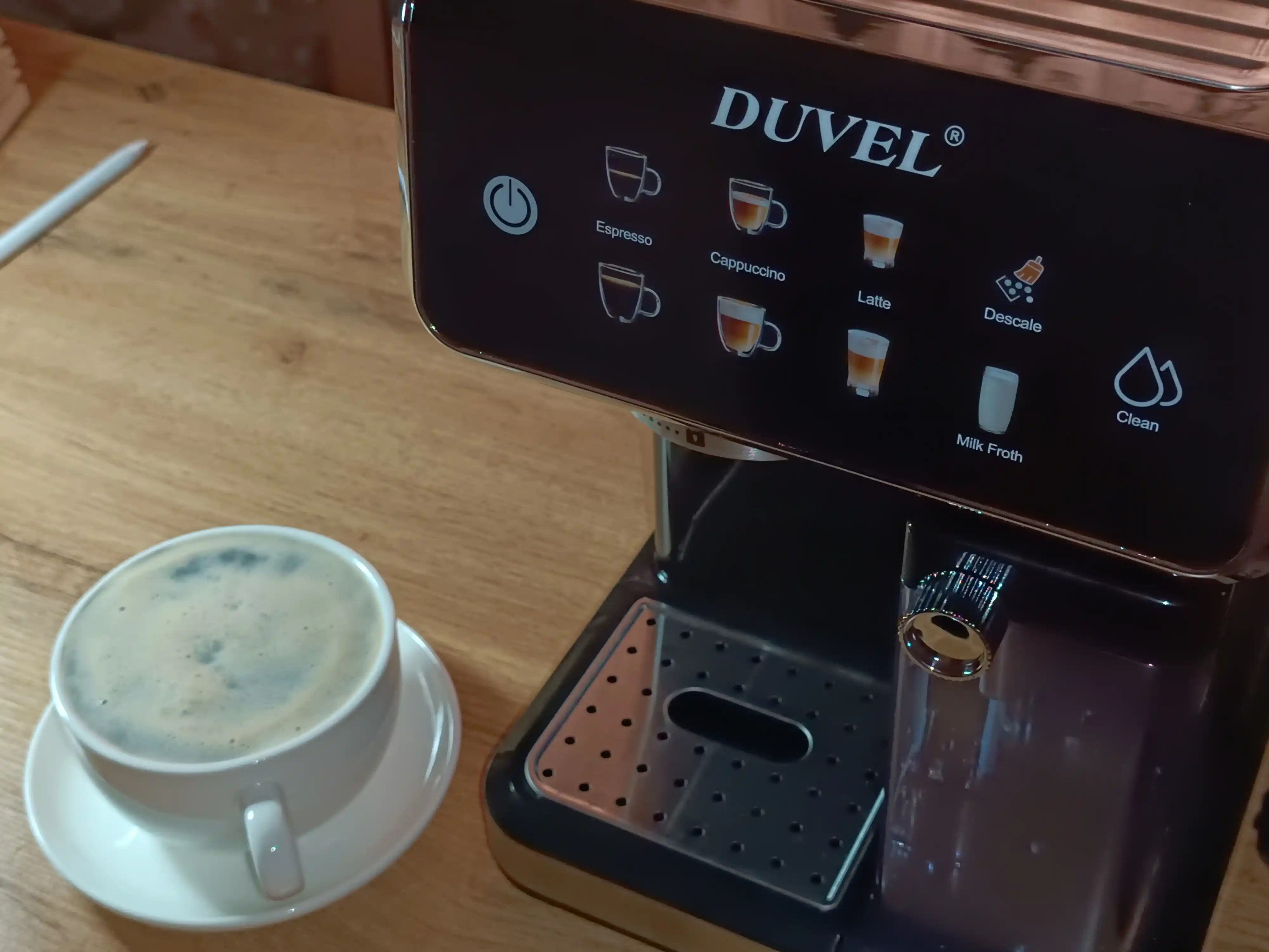Kofe mashina Duvel, 1350W, Kofe mashina uy va ofis uchun koffe aparat