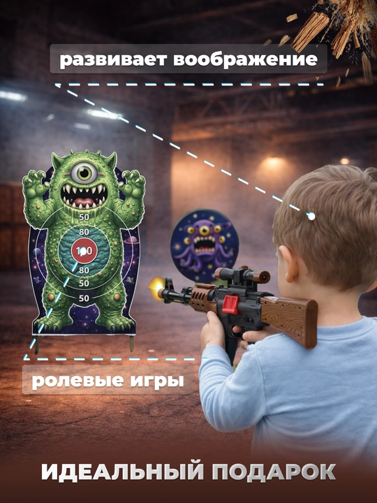 Игрушечный автомат АК-47