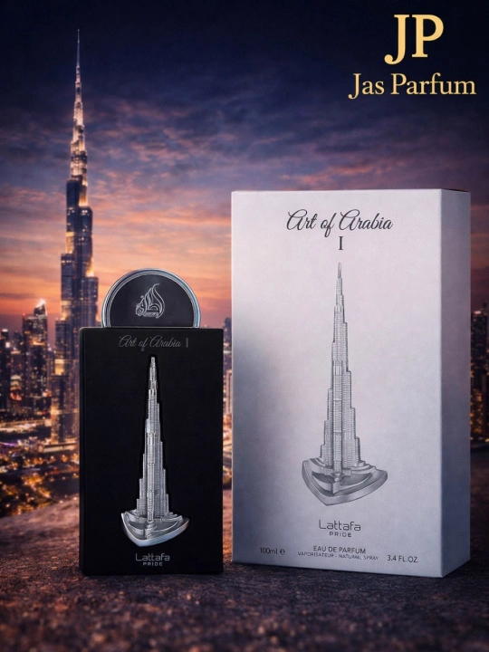 Парфюмированная вода для мужчин, LATTAFA PRIDE ART OF ARABIA 100ML - 