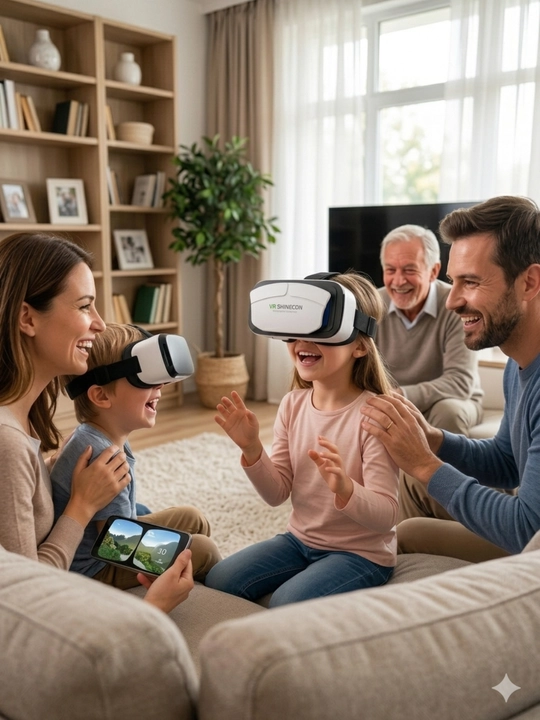 Очки виртуальной реальности VR Shinecon для смартфона