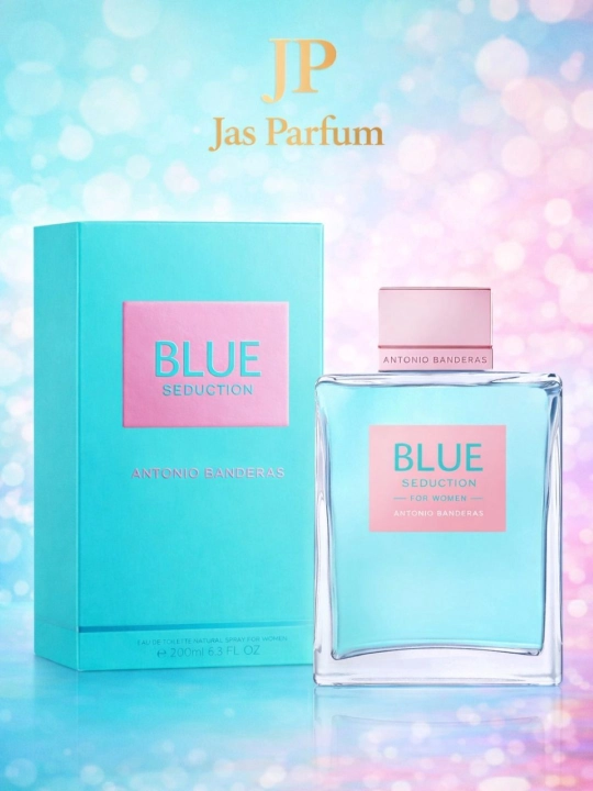 Туалетная вода для женщин, ANTONIO BANDERAS BLUE SEDUCTION FOR WOMEN, 200 мл - 