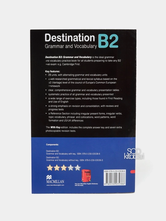 Destination B1, B2, C1&C2, grammar vocabulary with answer key