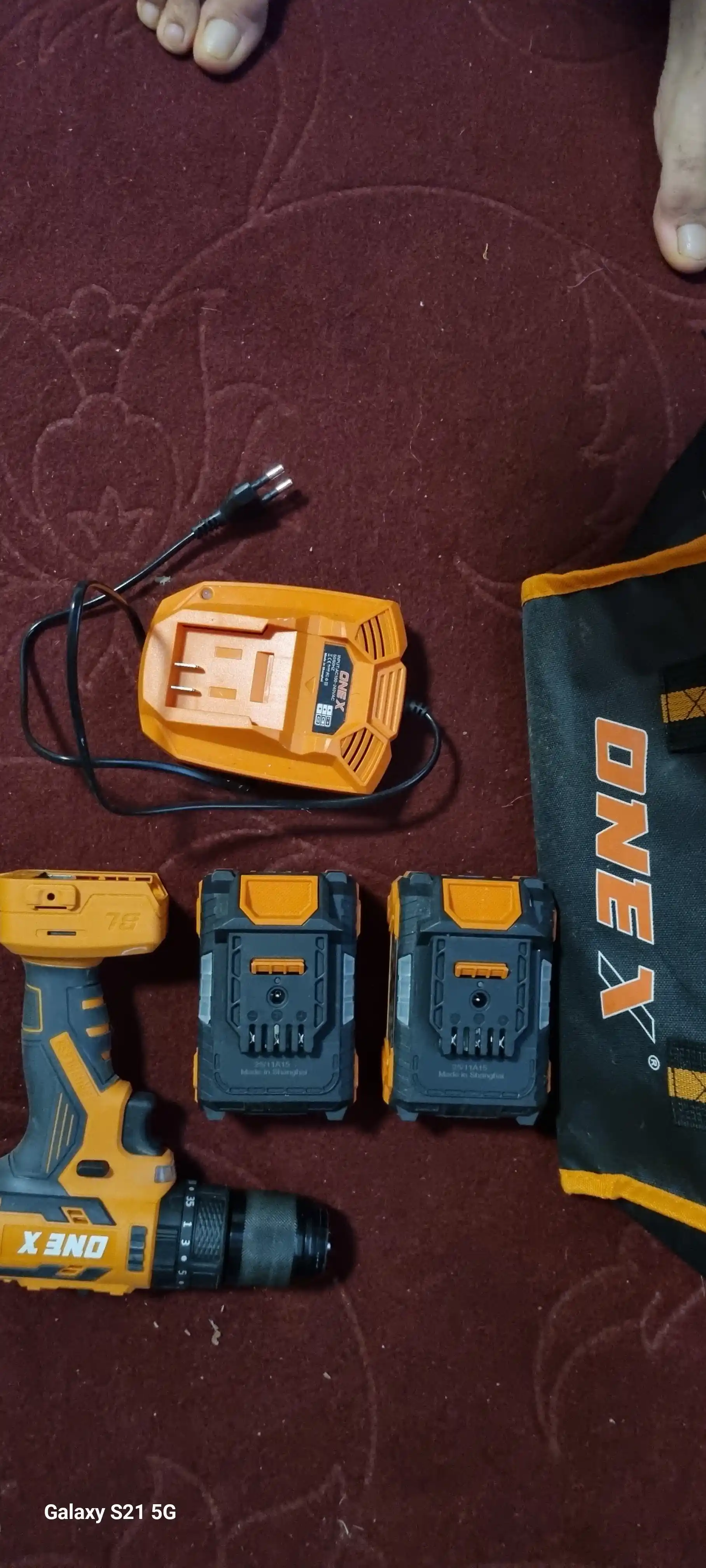 Шуруповёрт ONEX XCD21134PRO 21V 4Ah, бесщеточный, 70 Нм, 2 скорости