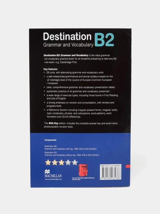 Destination B1, B2, C1&C2, grammar vocabulary with answer key