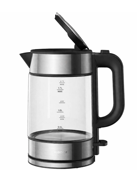 Электрический чайник Xiaomi Electric Glass Kettle, с автоматическим отключением, 1.7 л