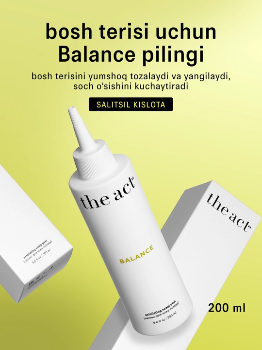 The Act Пилинг для кожи головы Balance, 200 мл