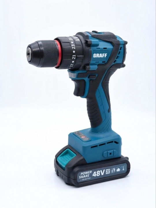Шуруповёрт, дрель  GRAFF GF -4801D (48B)13MM