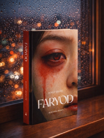 Книга Faryod Zeynep Gezici  художественный роман цветные страницы