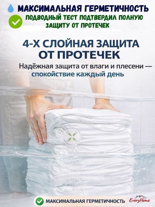 Вакуумный пакет для хранения вещей и одежды с вешалкой на 5 ячеек,Подвесной,многоразовый