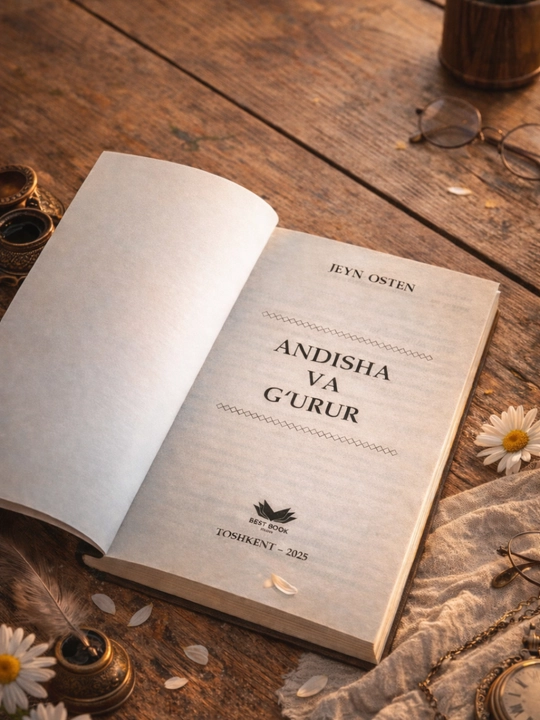 Andisha va G‘urur — Jane Austen klassik sevgi romani, premium nashr