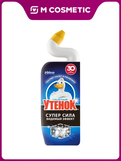Чистящее средство Туалетный утёнок "Видимый эффект", для унитаза, 500мл