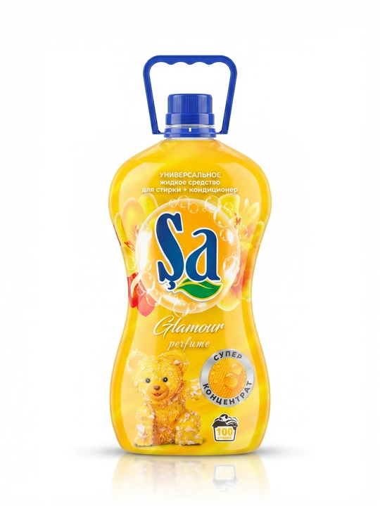 Гель для стирки SA + кондиционер, 5 л, до 100 стирок