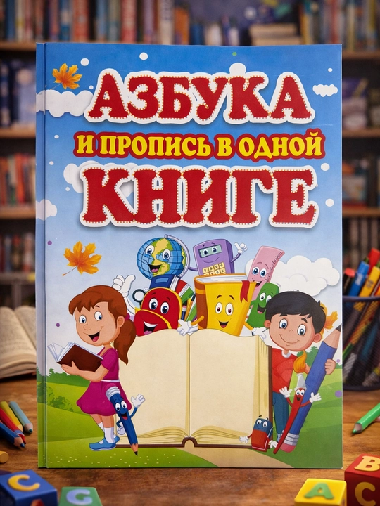 Azbuka i propis` v odnoi` knige - 