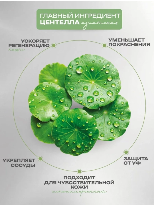 Крем для век Bioaqua Centella Asiatica против морщин, от тёмных кругов и отёков, 20 мл