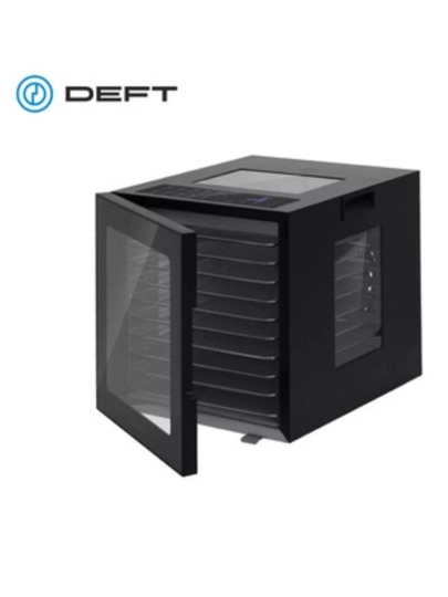 Дегидратор сушилка для фруктов и овощей DEFT DTFD1008B, 8 поддонов