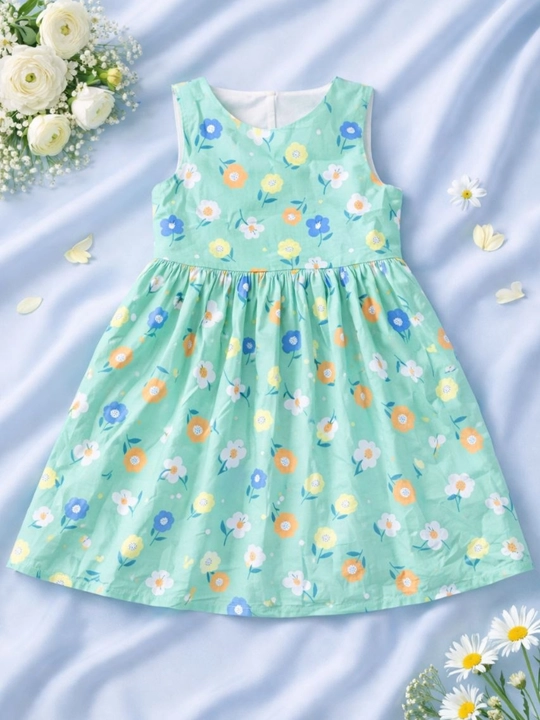 Платье детское для девочки, летний сарафан, хлопок, 3-7 лет, рост 95-125 см